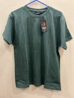 Green Plain Drop Shoulder - Image 2