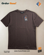 Chocolate Plain Drop Shoulder